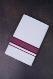 FD-91 W/D DHOTI 3.80 MTR-Dark pink