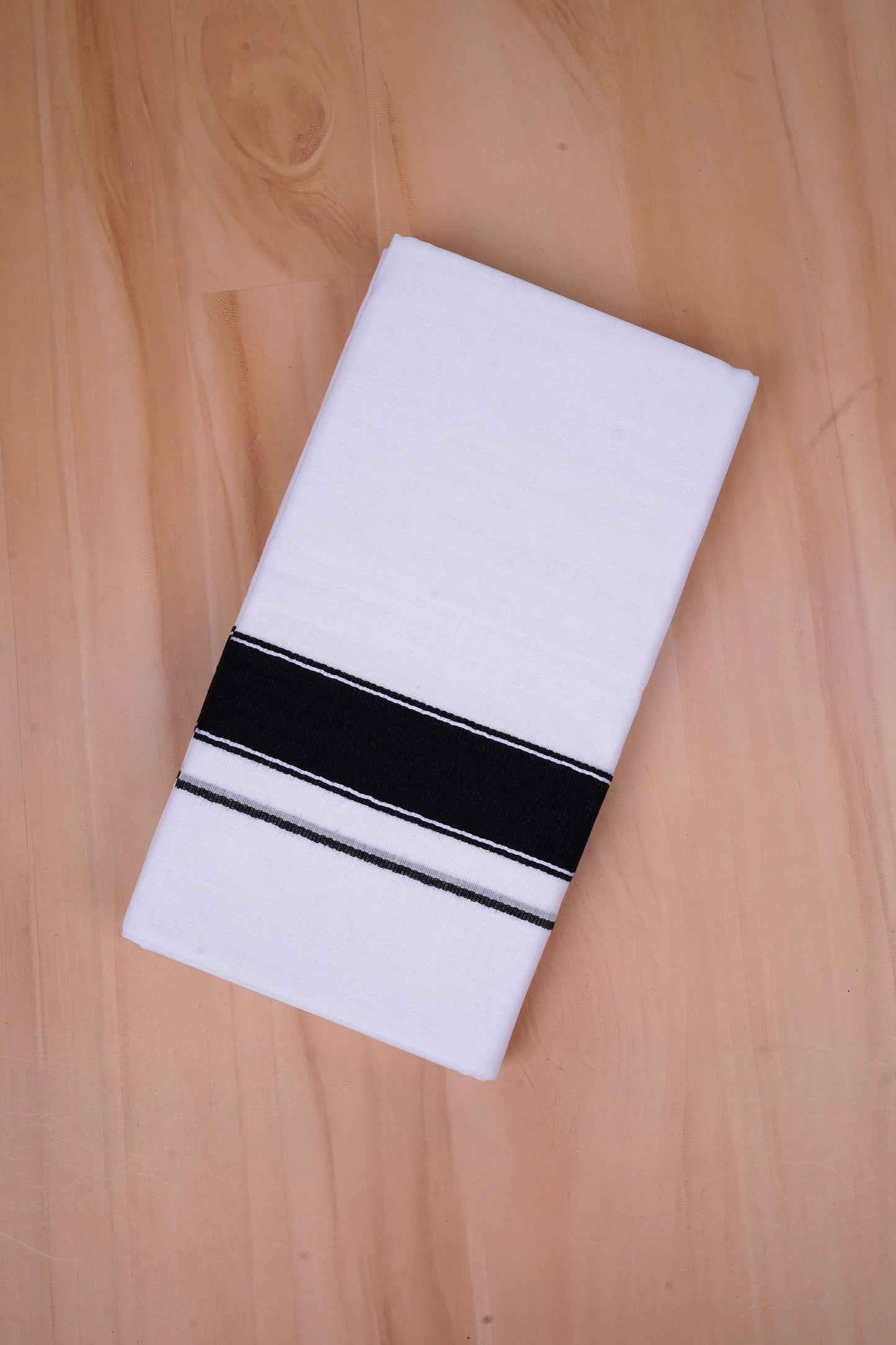 FCD-487 W/D DHOTI 3.80 MTR-Black