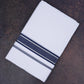 FD-167 W/D DHOTI 3.80 MTR-Blue