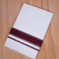 FCD-598 W/D DHOTI 3.80 MTR - Maroon