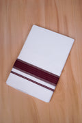 FCD-598 W/D DHOTI 3.80 MTR - Maroon