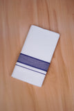 FCD-615 W/D DHOTI 3.80 MTR - Blue