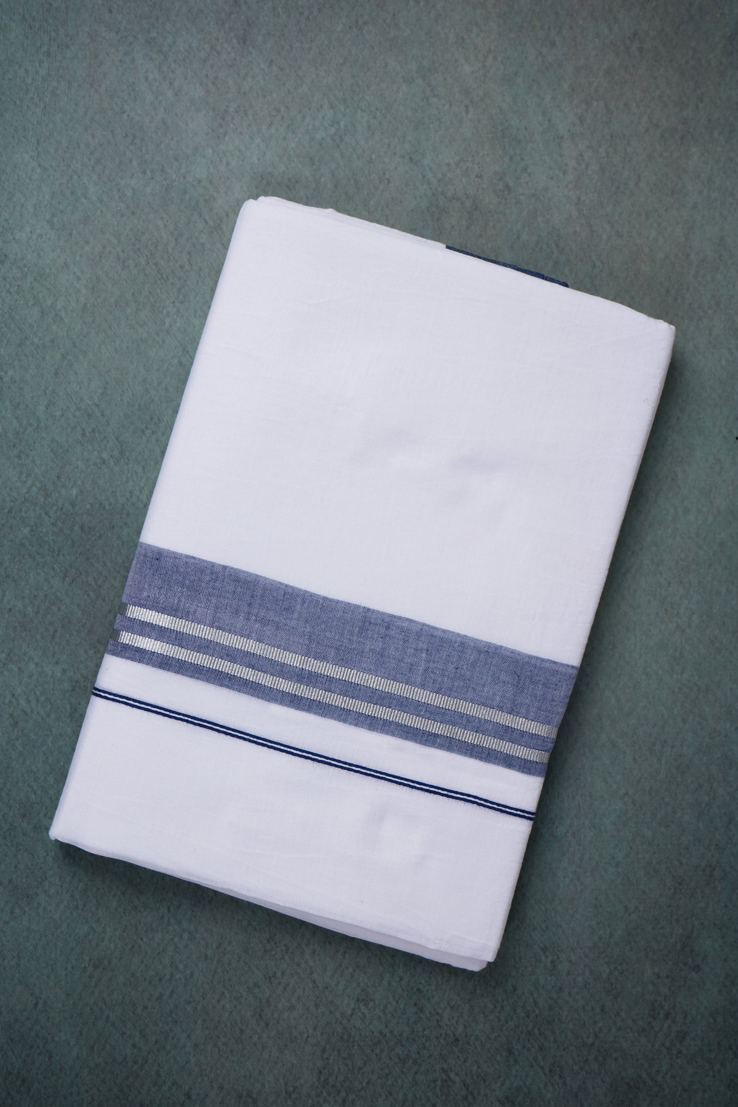 FCD-574 W/D DHOTHIE 3.80 MTR-NAVY BLUE