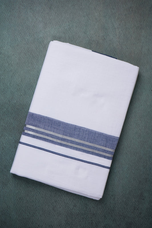 FCD-574 W/D DHOTHIE 3.80 MTR-NAVY BLUE