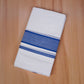 FCD-86 W/D DHOTI 3.80 MTR- Blue 2