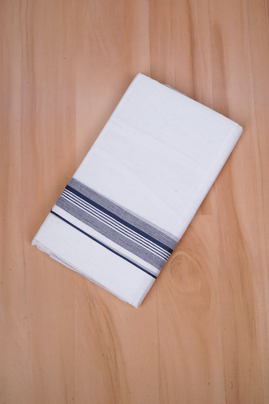 FCD-387 W/D DHOTI 3.80 MTR - Light Blue