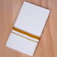 FCD-81 W/D DHOTI 3.80 MTR- Gold Yellow