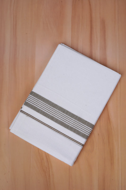 FCD-466 W/D DHOTI 3.80 MTR - Light Brown