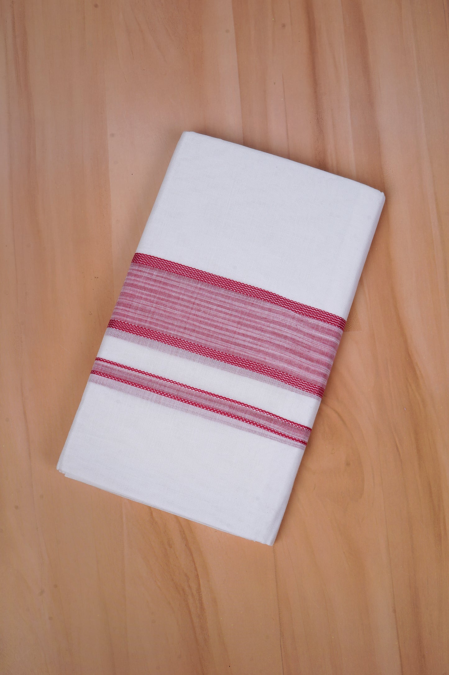 FCD-80 W/D DHOTI 3.80 MTR-Dark Pink