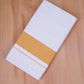 FCD-330 W/D DHOTI 3.80 MTR- Golden Yellow