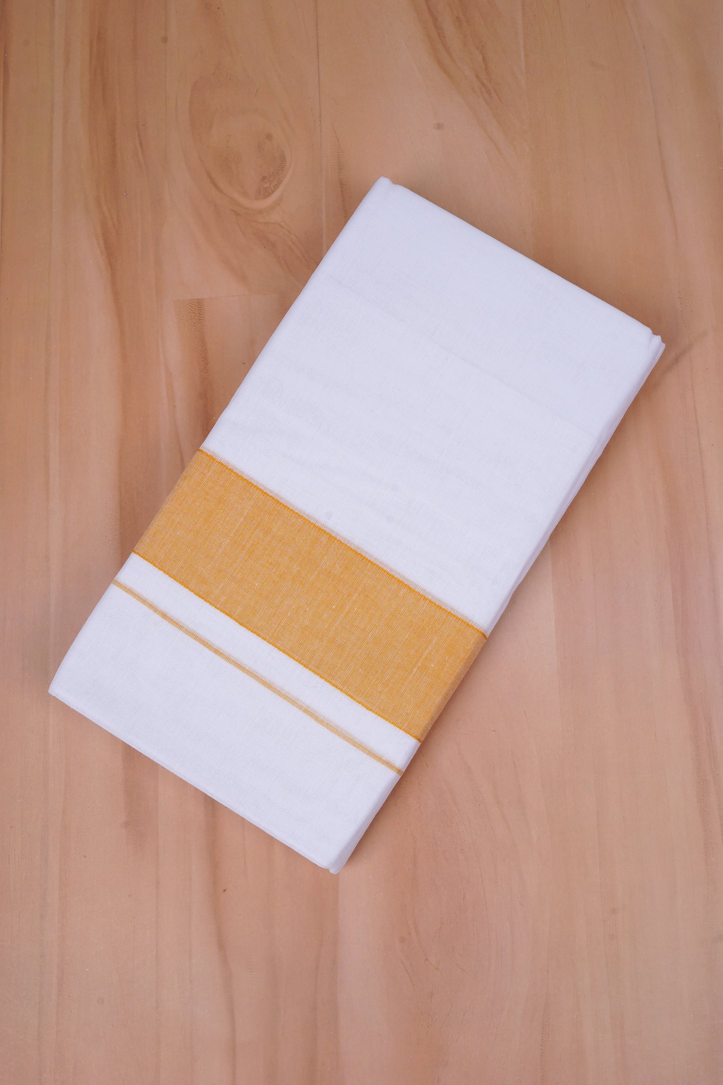 FCD-330 W/D DHOTI 3.80 MTR- Golden Yellow