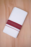 FCD-522 W/D DHOTI 3.80 MTR-Red 2