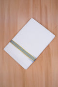 ELITE CHUTTY W/D DHOTI 3.80 MTR - Blue