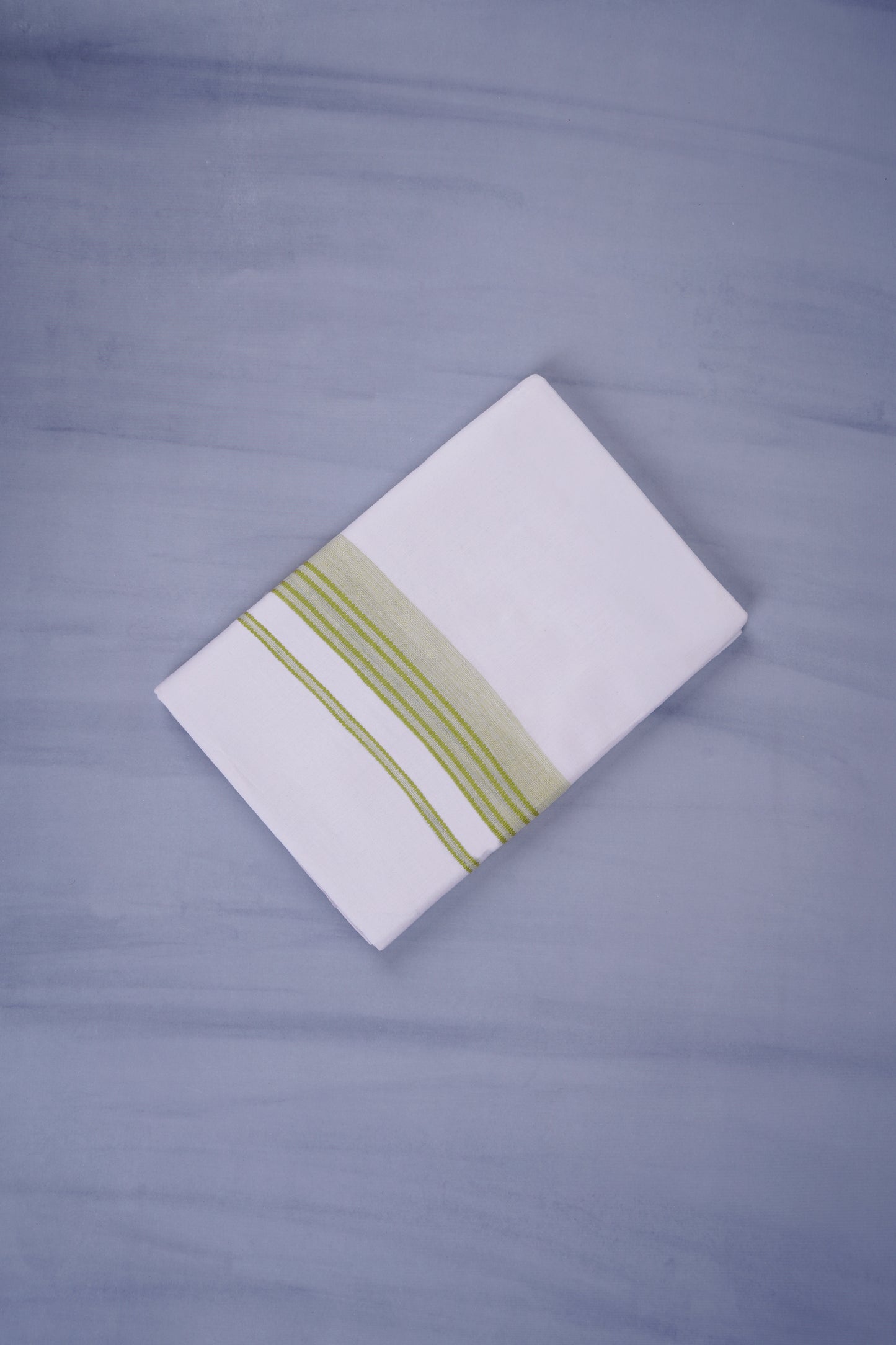 KERALOOM FINISH COTTON 333 W/D DHOTI 3.80 MTR - Green