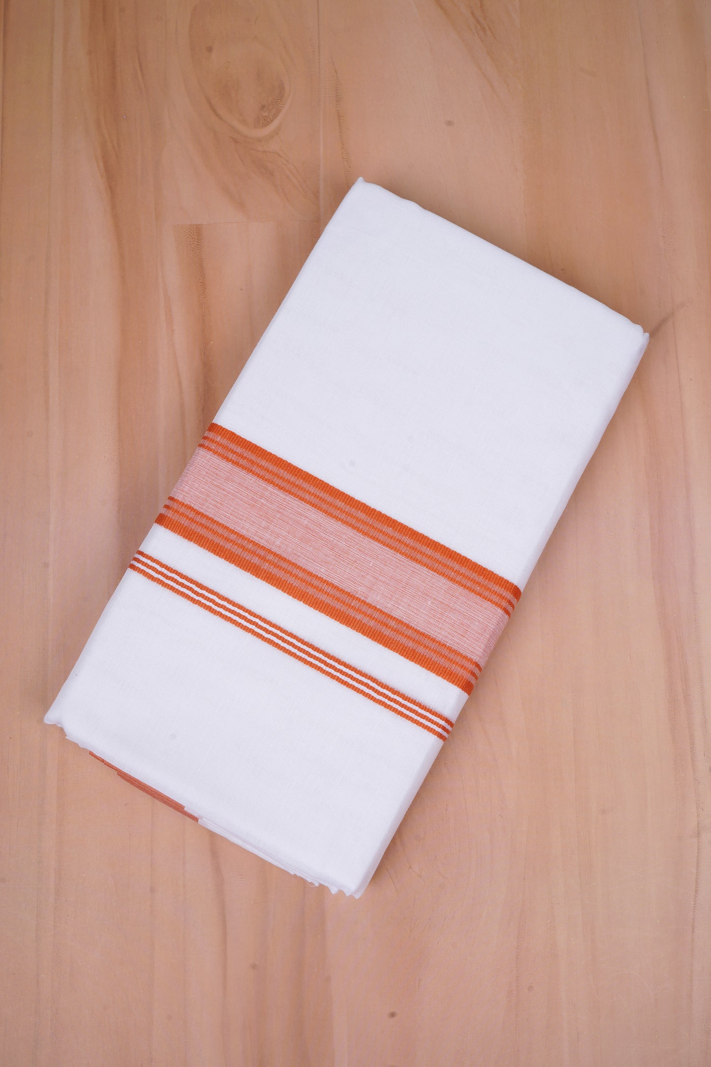 FCD-423 W/D DHOTI 3.80 MTR- Light Brown