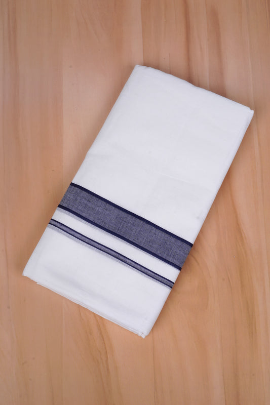 FCD-69 W/D DHOTI 3.80 MTR- Blue