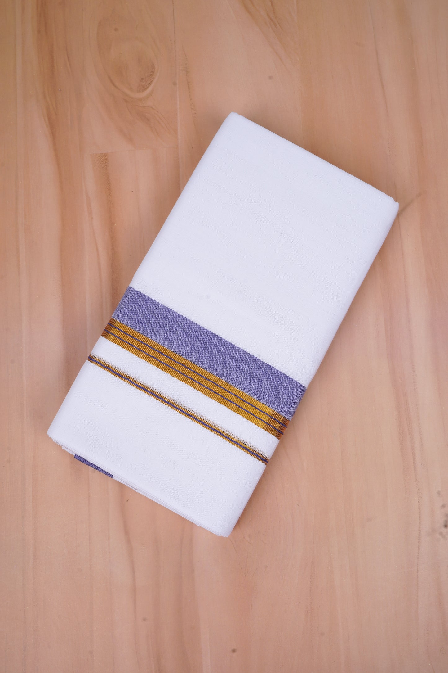 FCD-528 W/D DHOTI 3.80 MTR-Purple