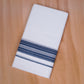 FCD-617 W/D DHOTI 3.80 MTR - Blue