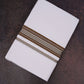 FD-166 W/D DHOTI 3.80 MTR-Light Brown