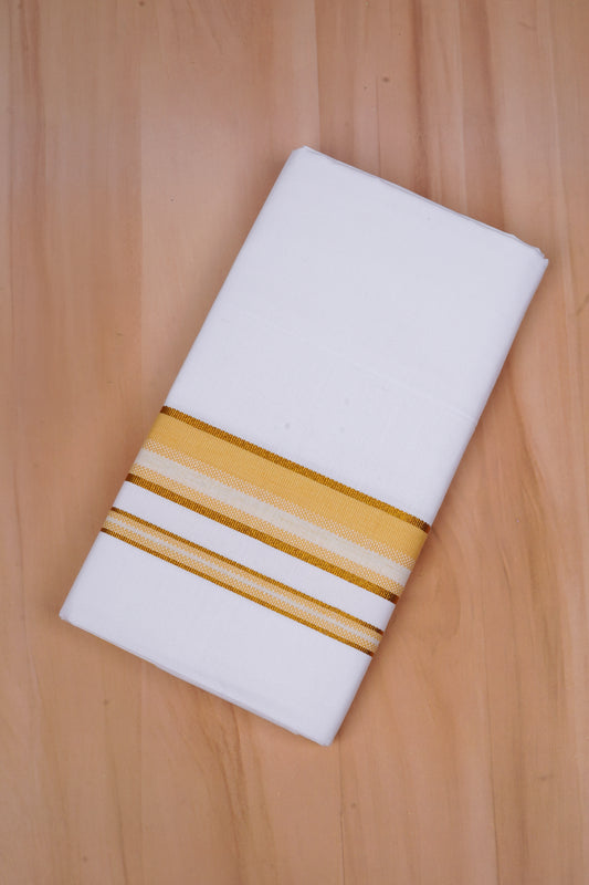 Popular Choice W/S Dhoti 2.00 MTR - Yellow
