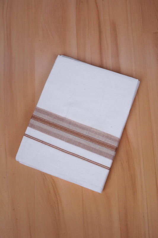 FCD-582 W/D DHOTI 3.80 MTR -Brown