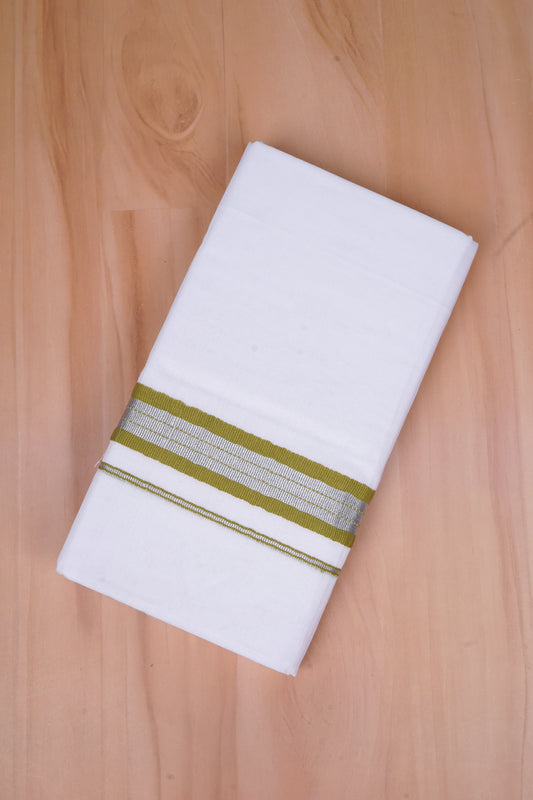 FCD-565 W/D DHOTI 3.80 MTR - Olive Green