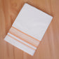 FCD-584 W/D DHOTI 3.80 MTR - Light Orange