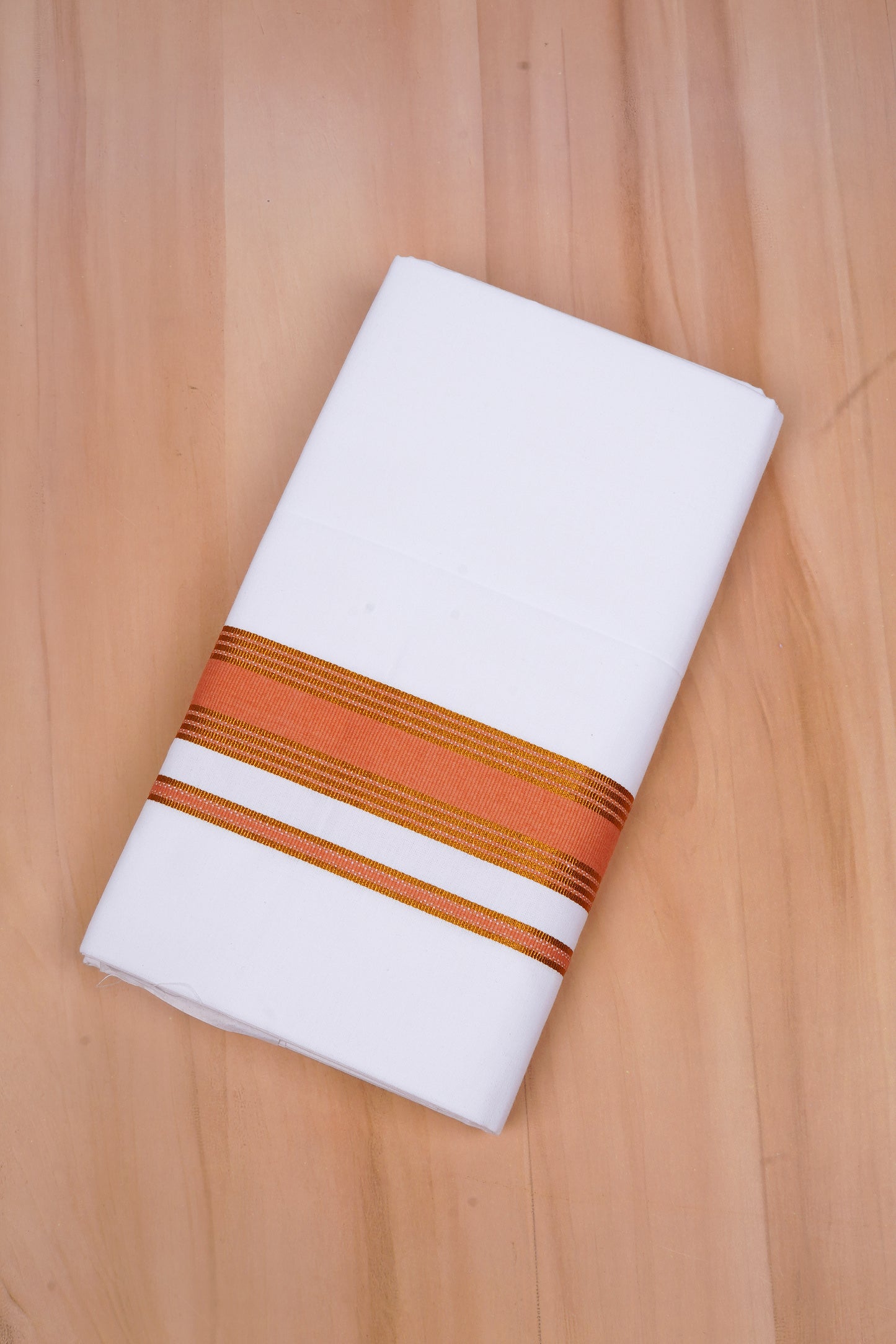 Gold Max W/S Dhoti 2.00 MTR - Orange
