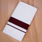 FCD-76 W/D DHOTI 3.80 MTR-Dark Maroon