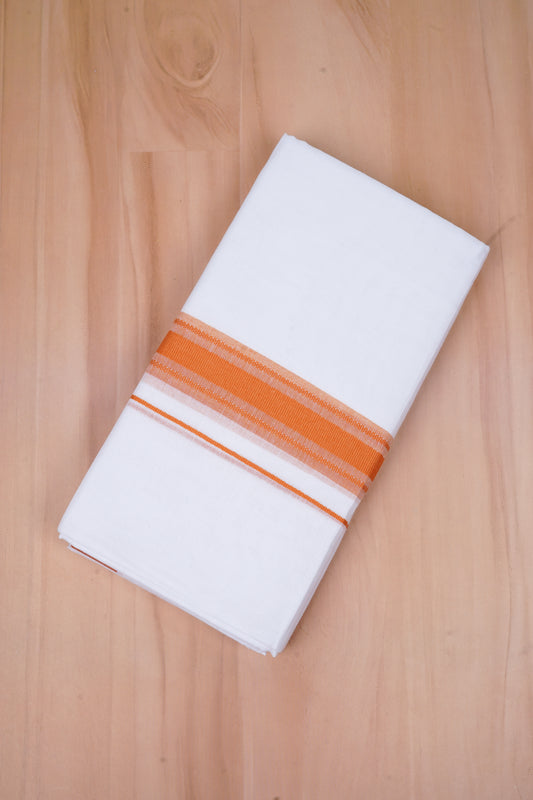 FCD-523 W/D DHOTI 3.80 MTR-Orange