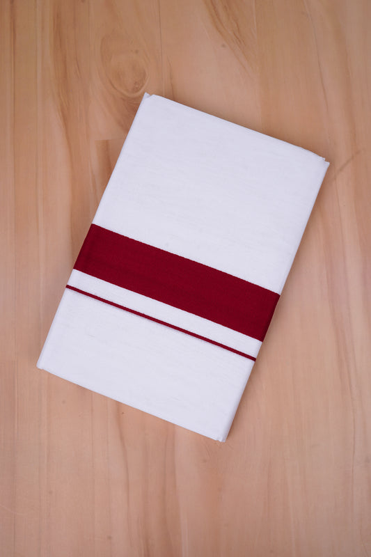 FCD-592 W/D DHOTI 3.80 MTR - Red