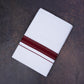 FD-177 W/D DHOTI 3.80 MTR-Maroon