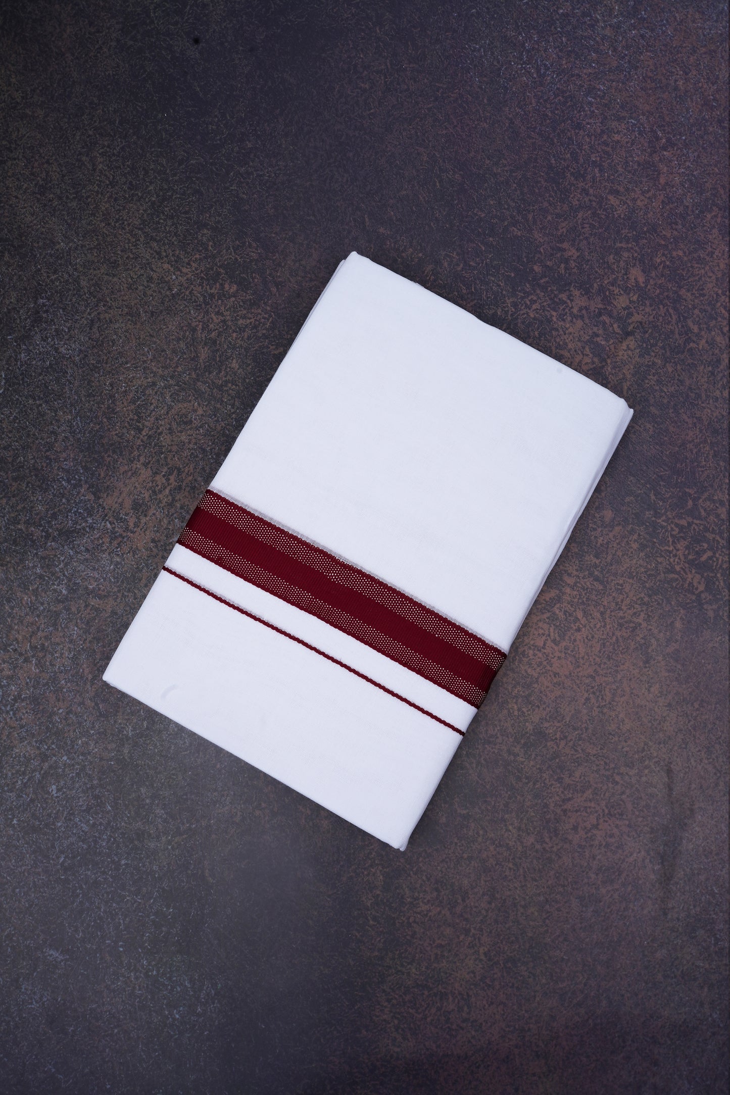 FD-177 W/D DHOTI 3.80 MTR-Maroon