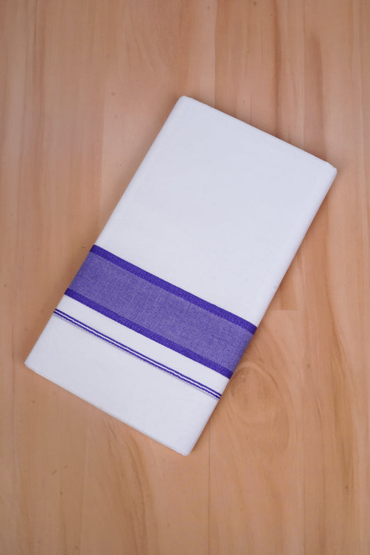 FCD-74 W/D DHOTI 3.80 MTR-Ink Blue