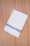 ELITE CHUTTY W/D DHOTI 3.80 MTR - Ink Blue