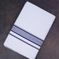FD-158 W/D DHOTI 3.80 MTR-Light Blue