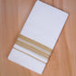 FCD-617 W/D DHOTI 3.80 MTR - Gold Yellow