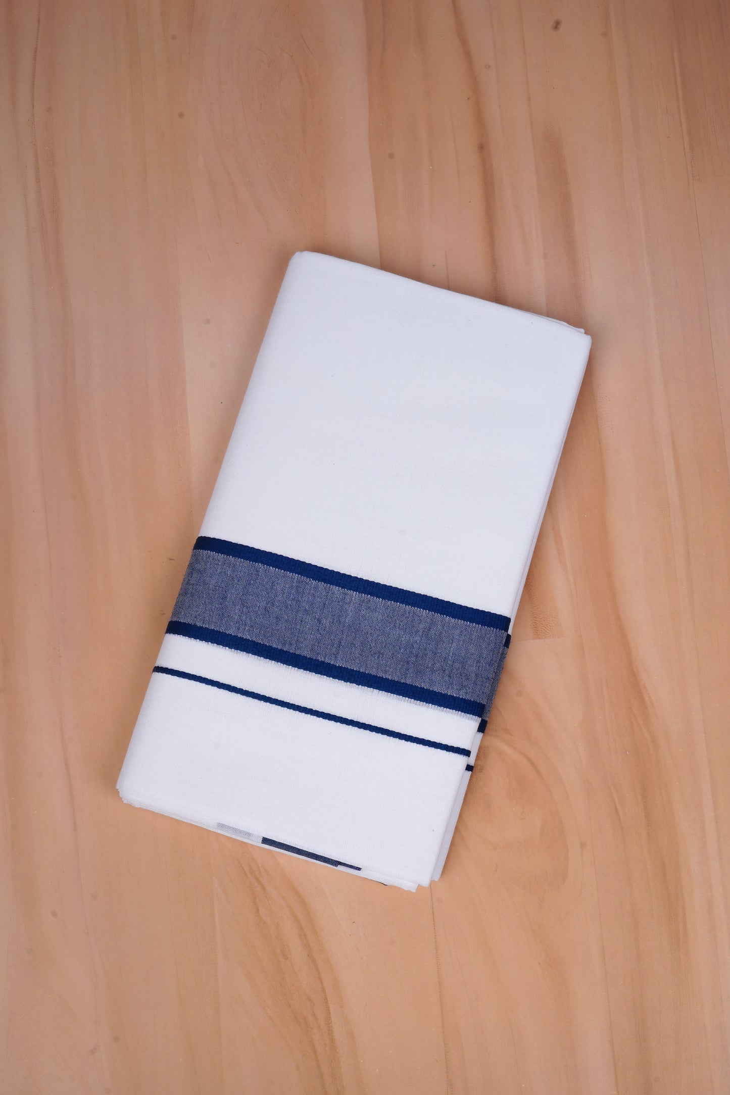 FCD-615 W/D DHOTI 3.80 MTR - Blue