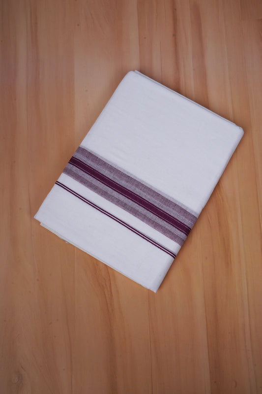 FCD-582 W/D DHOTI 3.80 MTR -Purple