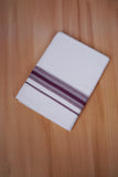 FCD-582 W/D DHOTI 3.80 MTR -Purple