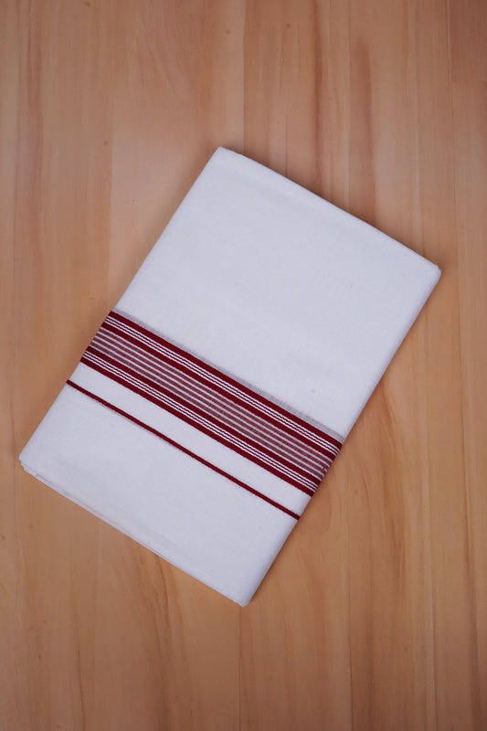 FCD-576 W/D DHOTI 3.80 MTR - Thick Brown