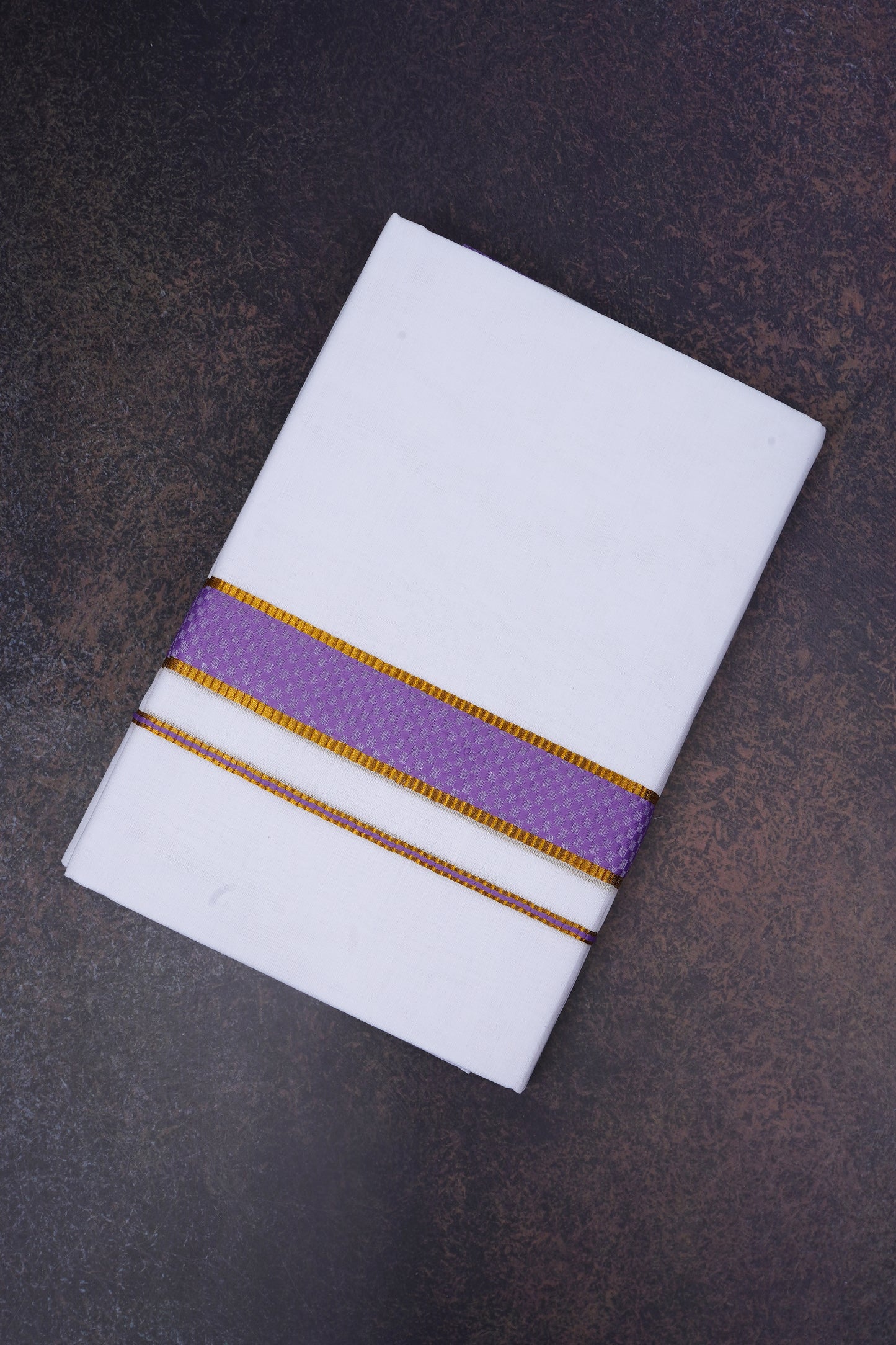 FD-200 W/D DHOTI 3.80 MTR-Violet