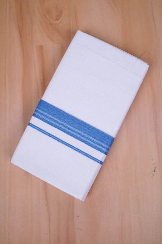 FCD-503 W/D DHOTI 3.80 MTR-Blue