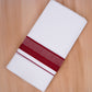 FCD-395 W/D DHOTI 3.80 MTR - Red