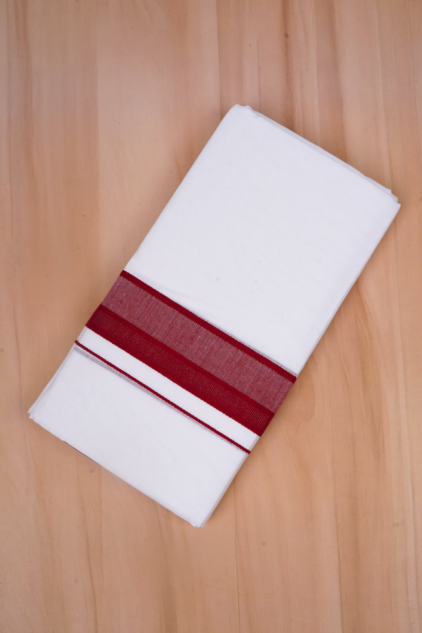 FCD-395 W/D DHOTI 3.80 MTR - Red