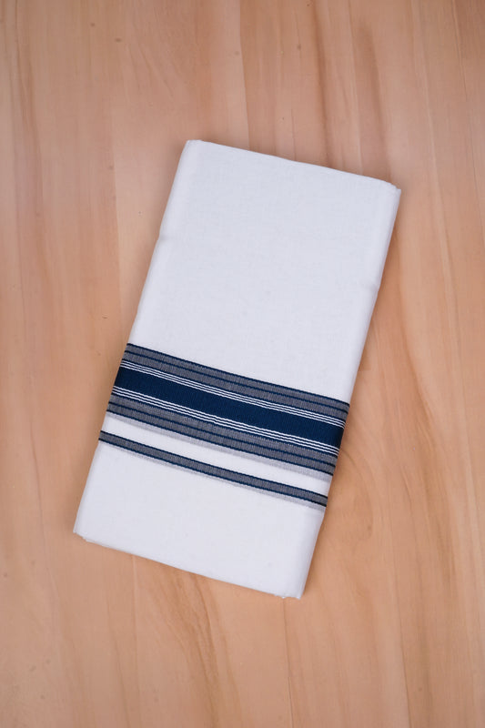 FCD-618 W/D DHOTI 3.80 MTR - Blue
