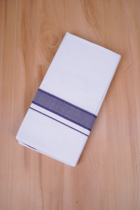 FCD-471 W/D DHOTI 3.80 MTR - Purple