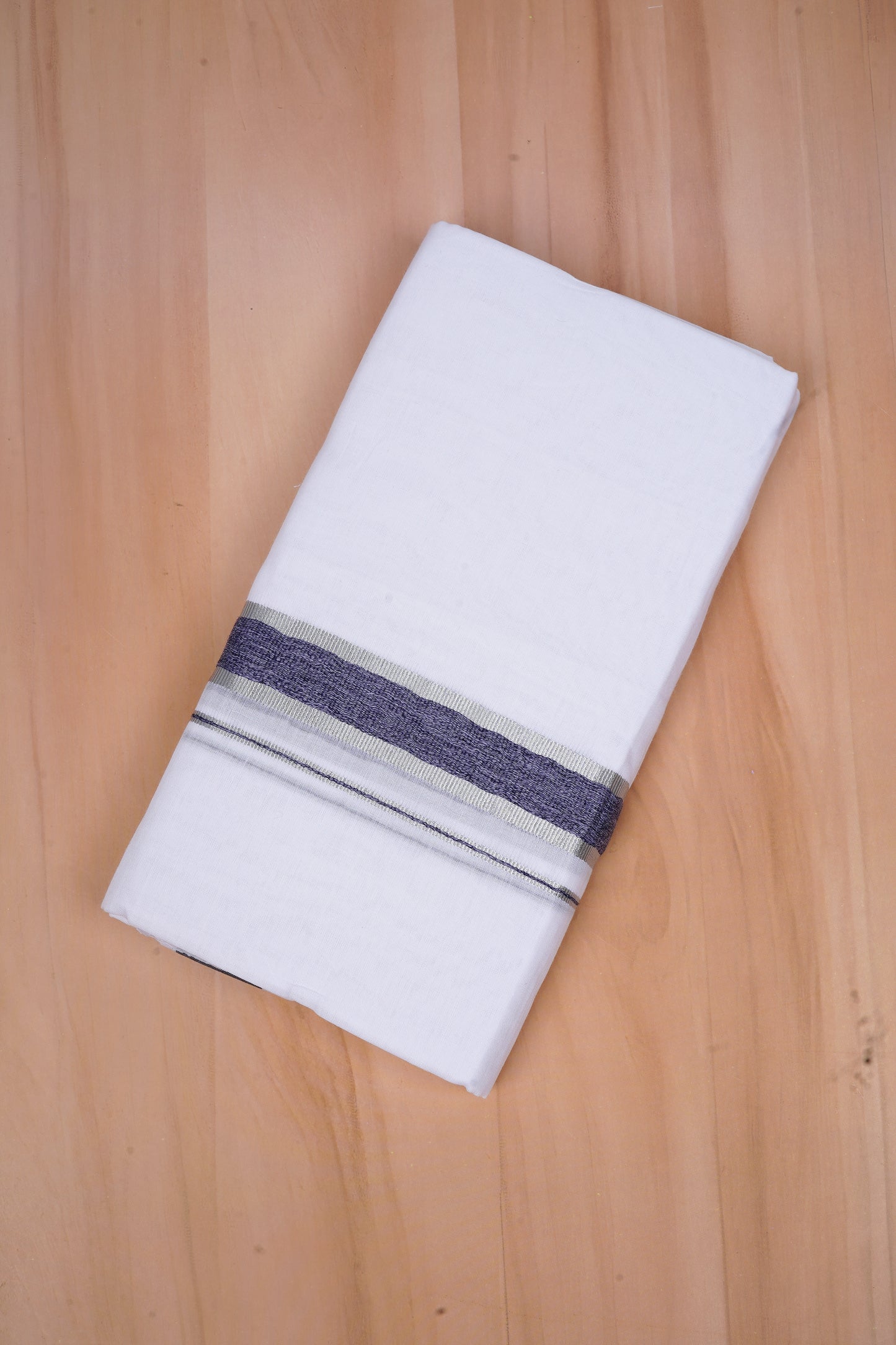 FCD-505 W/D DHOTI 3.80 MTR-Blue