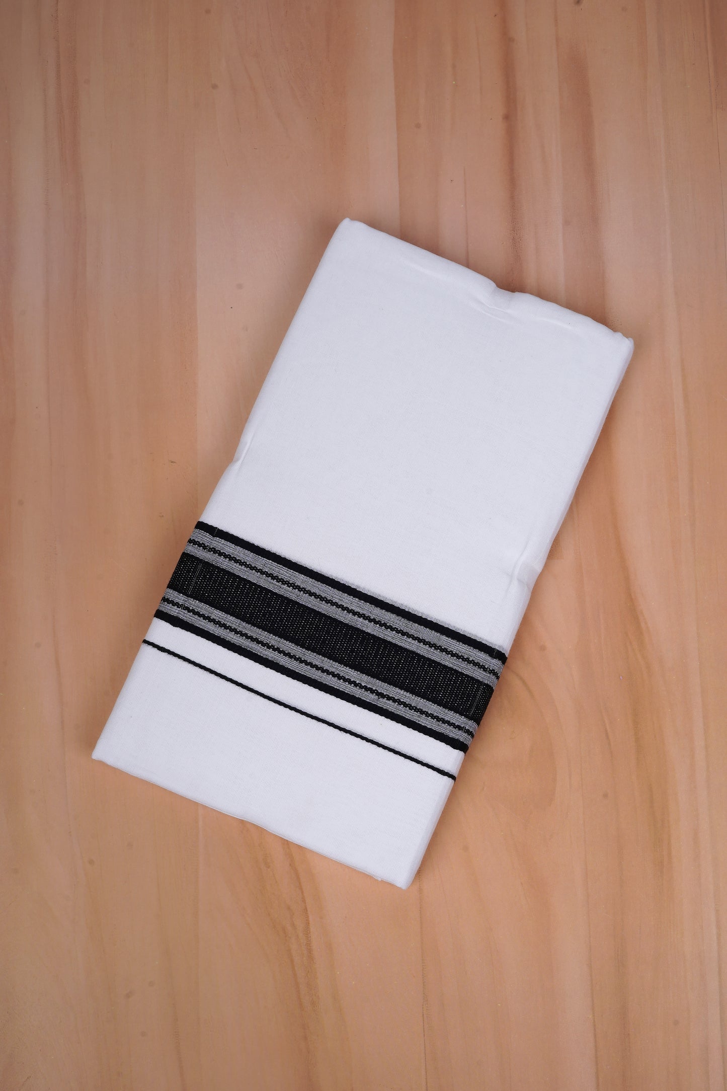 FCD-416 W/D DHOTI 3.80 MTR -  Black