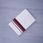 KERALOOM FINISH COTTON 332 W/D DHOTI 3.80 MTR - Dark Maroon